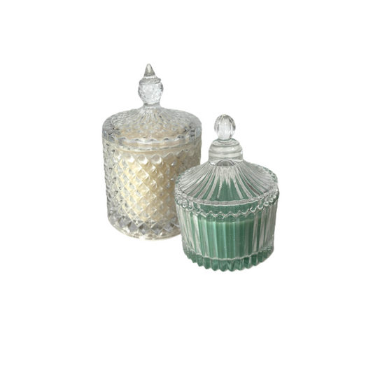 CANDELA PROFUMATA IN VETRO