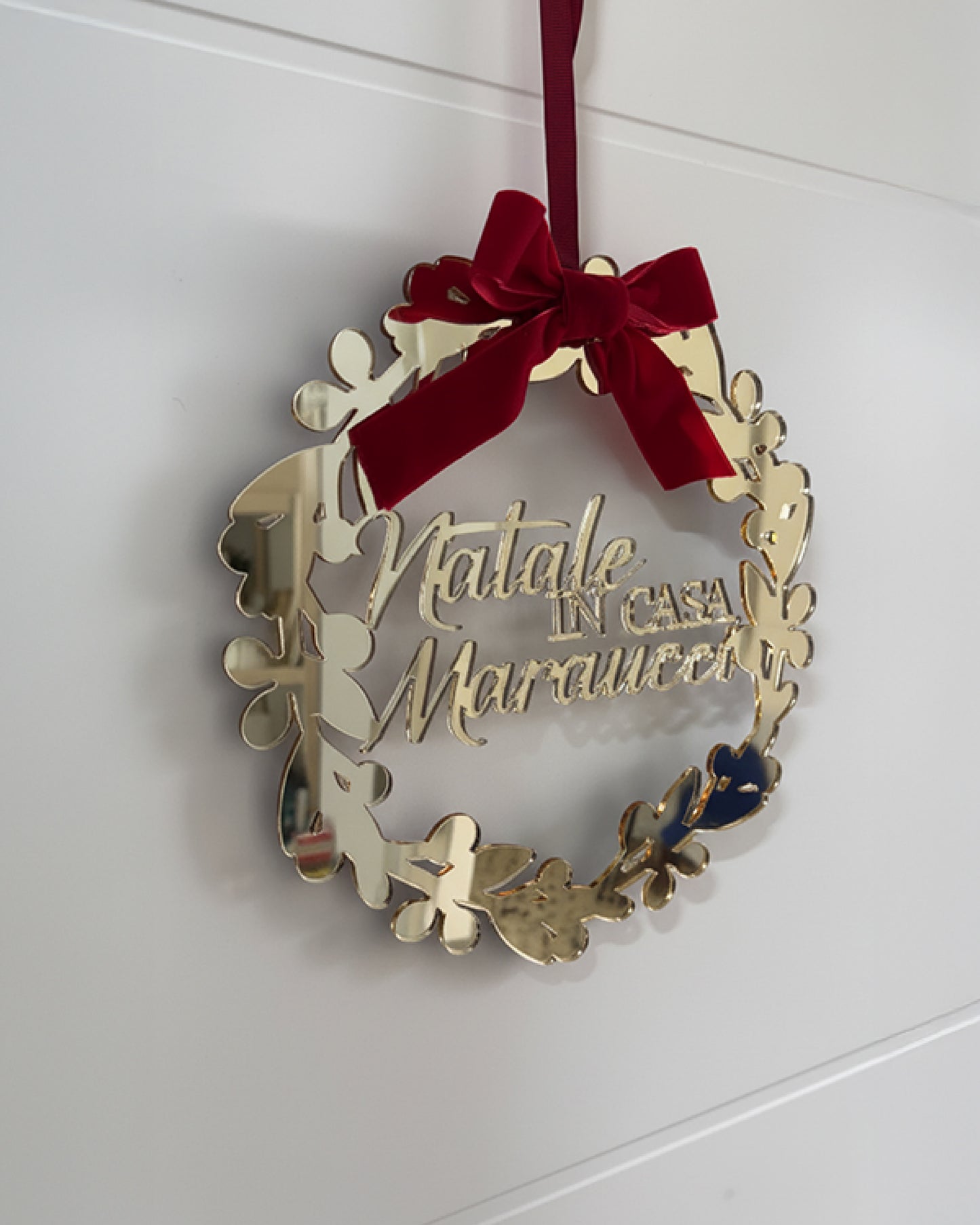 GHIRLANDA NATALIZIA PERSONALIZZATA
